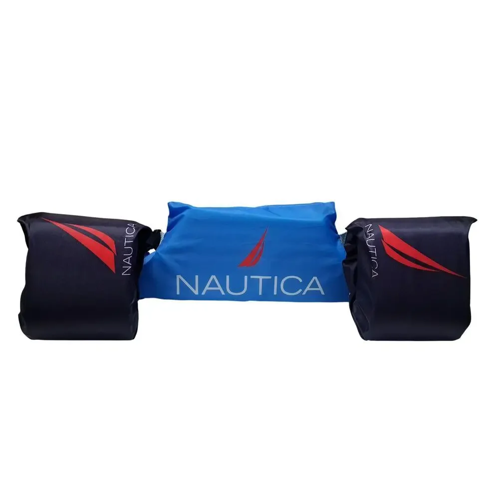 Kids Nautica Swim Float 3 Piece Arm Bands 33-55 Lbs Blue Adjustable New